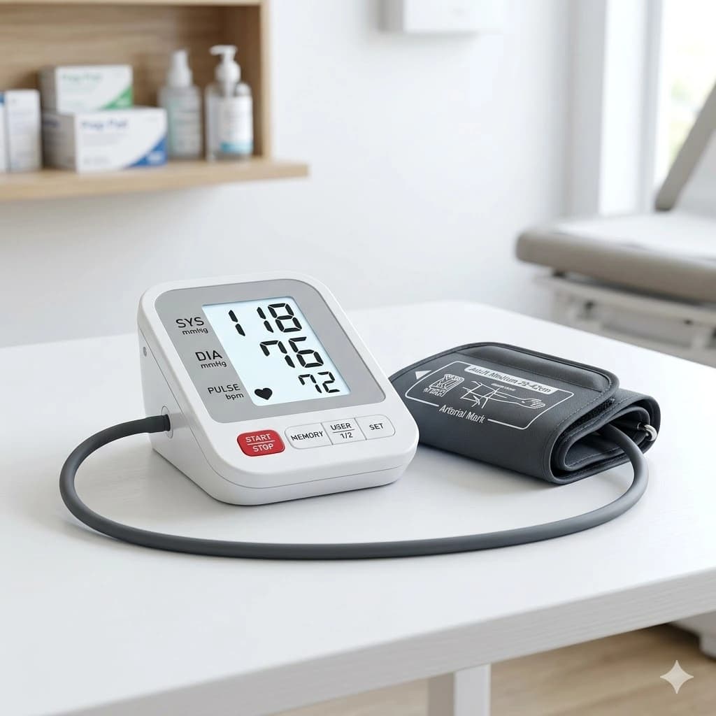 Advanced Upper-Arm Digital Automatic Blood Pressure Monitor