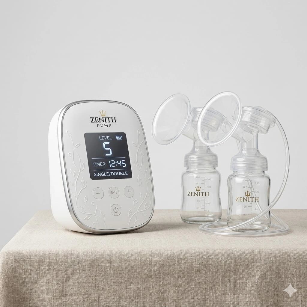 Ultra-Quiet Double Electric Intelligent Breast Pump System