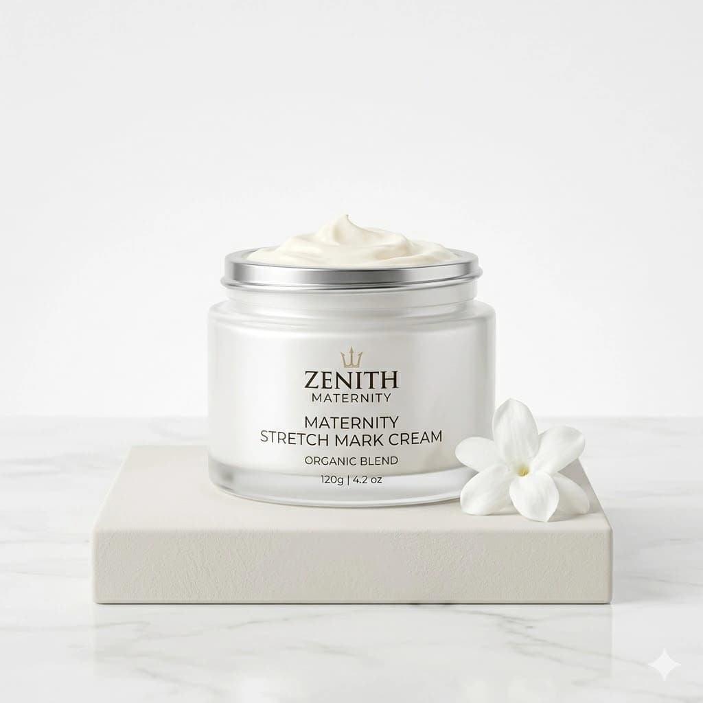 Organic Maternity Stretch Mark & Pregnancy Scar Prevention Cream