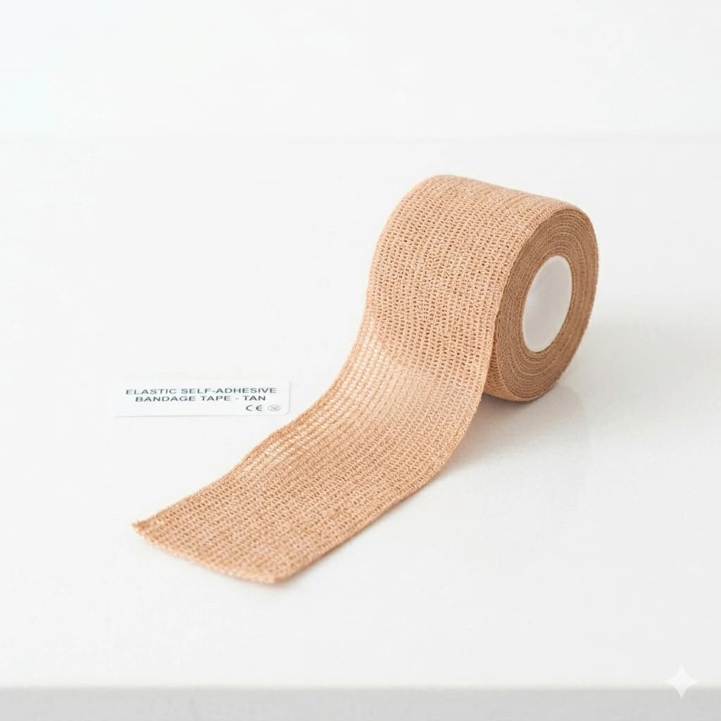 Self-Adhesive Cohesive Elastic Medical Bandage Wrap Roll