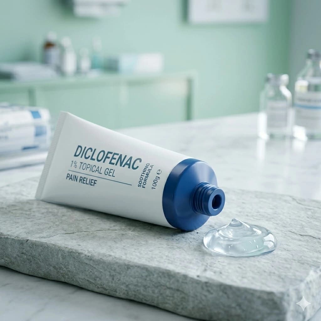 Diclofenac Sodium 1% Fast-Acting Muscle & Joint Pain Relief Gel