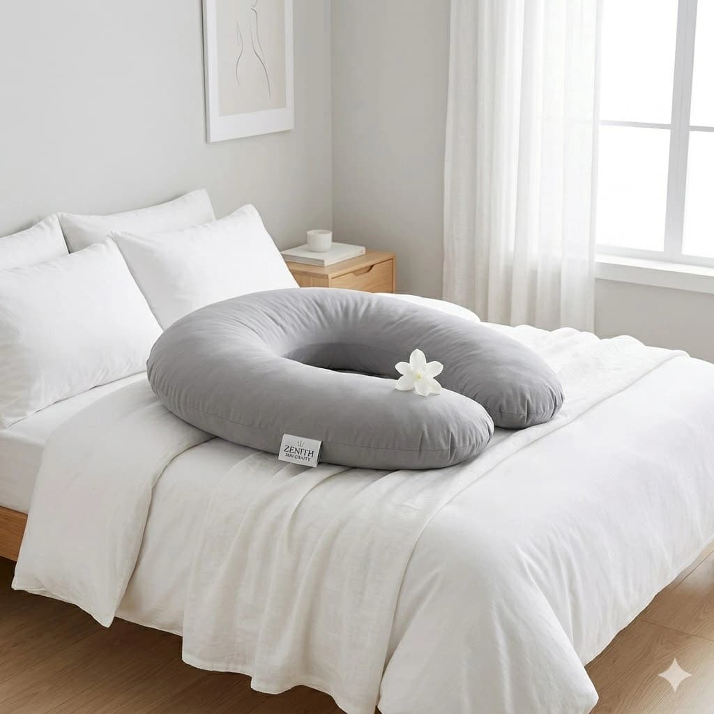 Full-Body C-Shaped Orthopedic Pregnancy Support Pillow