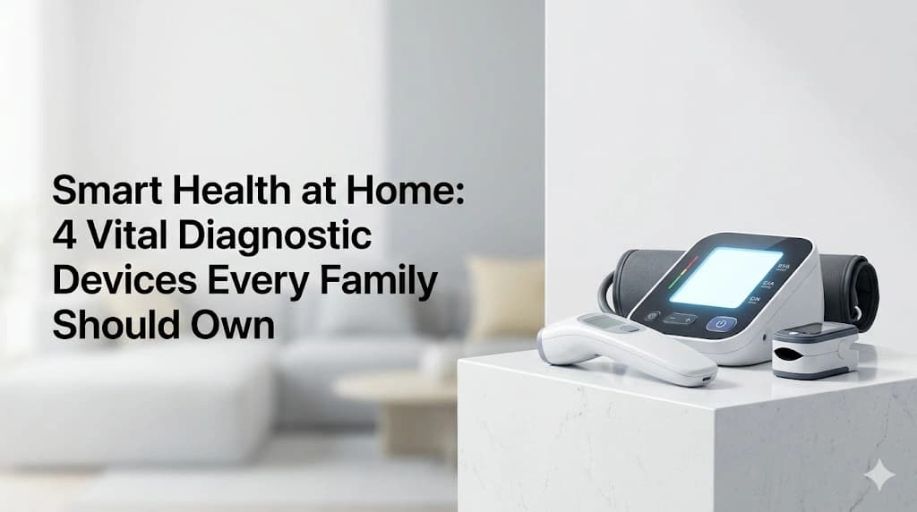 Smart Health at Home: 4 Vital Diagnostic Devices Every Family Should Own