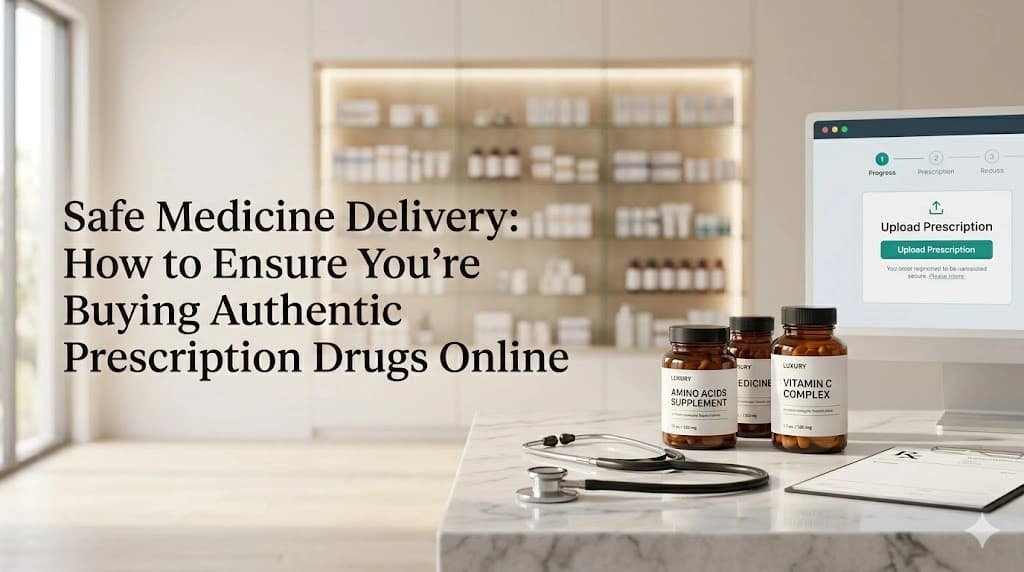 Safe Medicine Delivery: How to Ensure You’re Buying Authentic Prescription Drugs Online